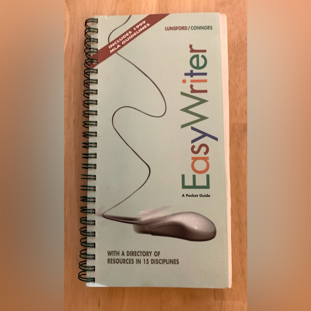 Lunsford/Conners Easy Writer